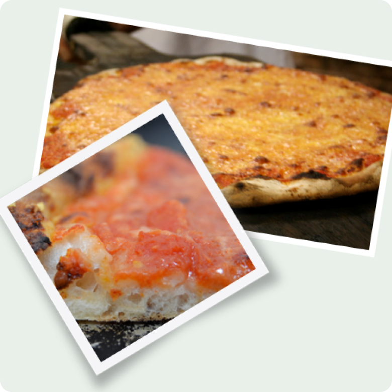 Frank Pepe's pizza crust